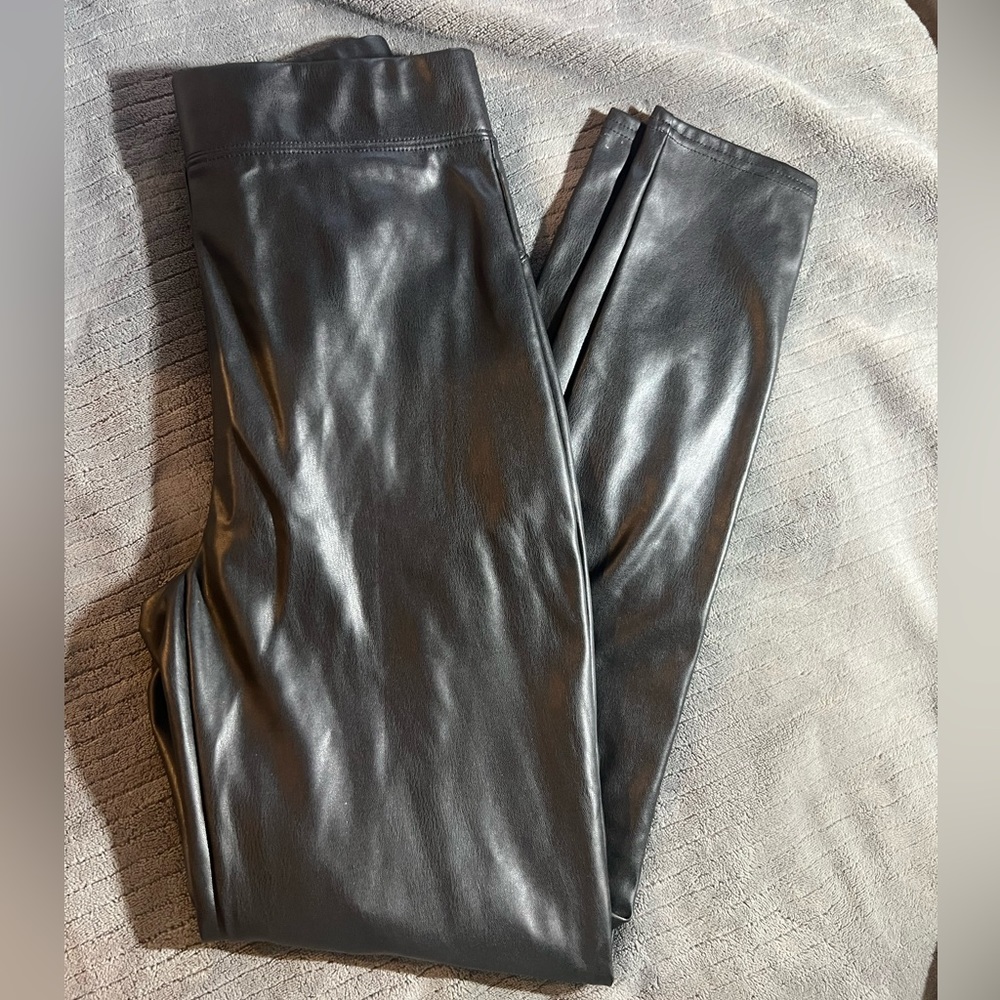 Pleather leggings
